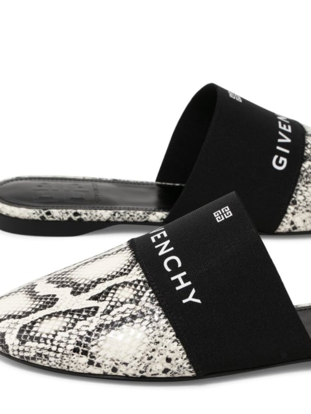 Givenchy Python Bedford Mules, Size 36 - Picture 2 of 8